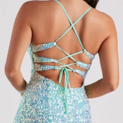 Windsor. Glam Up Your Look Sequin Mini Dress -Deals Skirt Store 05103 4760 4