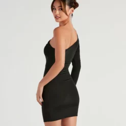 Windsor. Make The Cut One-Shoulder Mini Dress -Deals Skirt Store 05103 4767 2