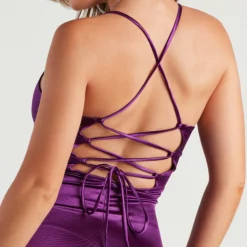 Windsor. It's Party Time Satin Bodycon Mini Dress -Deals Skirt Store 05103 4857 4