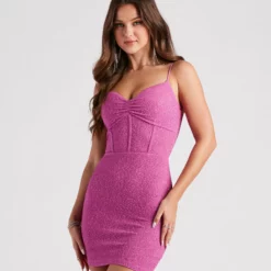 Windsor. Ready To Celebrate Glitter Dress -Deals Skirt Store 05103 4901 1