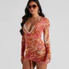 Windsor. Soul Swirls Mesh Cover Up