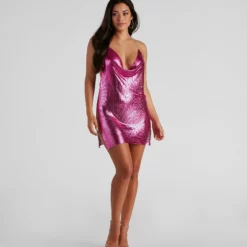 Windsor. Endless Nights Chainmail Halter Dress 37 Windsor. Endless Nights Chainmail Halter Dress -Deals Skirt Store 06003 1964 3