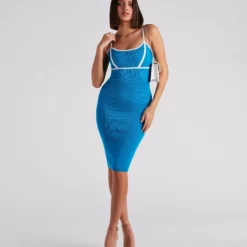 Windsor. Spring The Fun Sweater Midi Dress -Deals Skirt Store 06005 1641 1