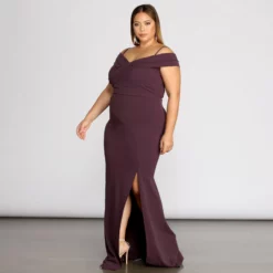 Windsor. Plus Aurora Formal High Slit Mermaid Dress 9 Windsor. Plus Aurora Formal High Slit Mermaid Dress -Deals Skirt Store 15002 0092 4 b9ecb687 151b 4f64 9c42 7a5d87cf16fe