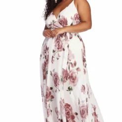 Windsor. Plus Helena Formal Sleeveless Chiffon Dress -Deals Skirt Store 15002 0099 2